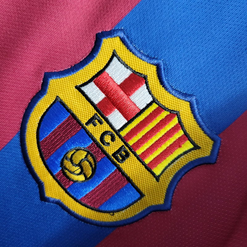 Camisa Barcelona 2006 Retrô Home UEFA CHAMPIONS LEAGUE