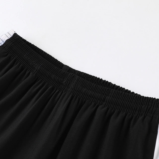 Conjunto de Corta Vento Nike Cinza e Preto / 734