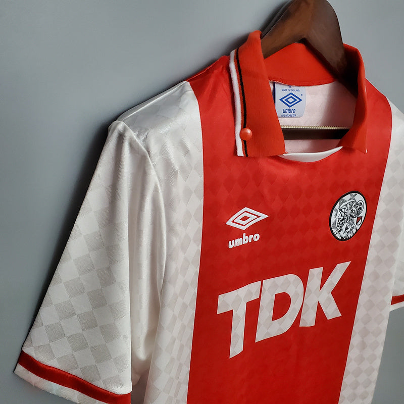 Camisa Ajax 1990/92 home