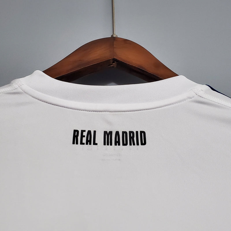 Camisa Real Madrid 2010/11 Manga Longa Home