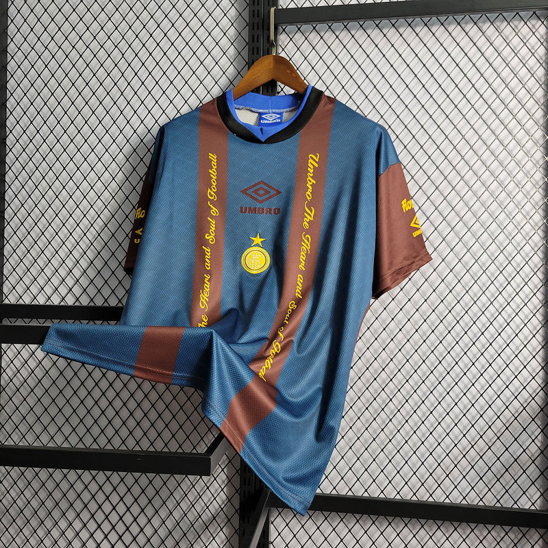 Camisa Inter de Milão 1994/95 Training Suit Red Blue