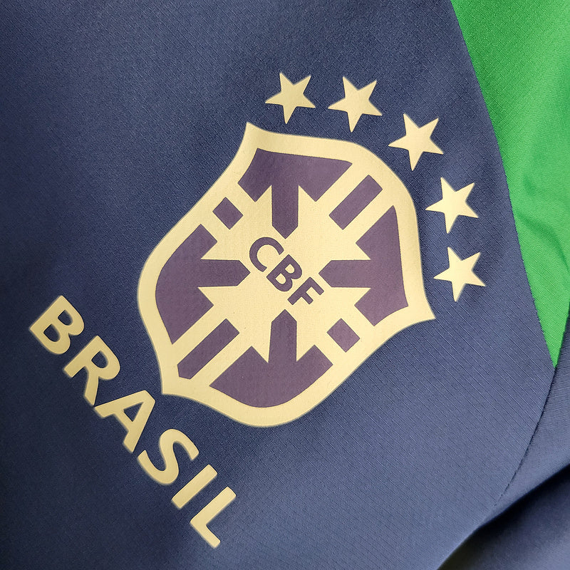 Corta Vento Brasil Azul Real