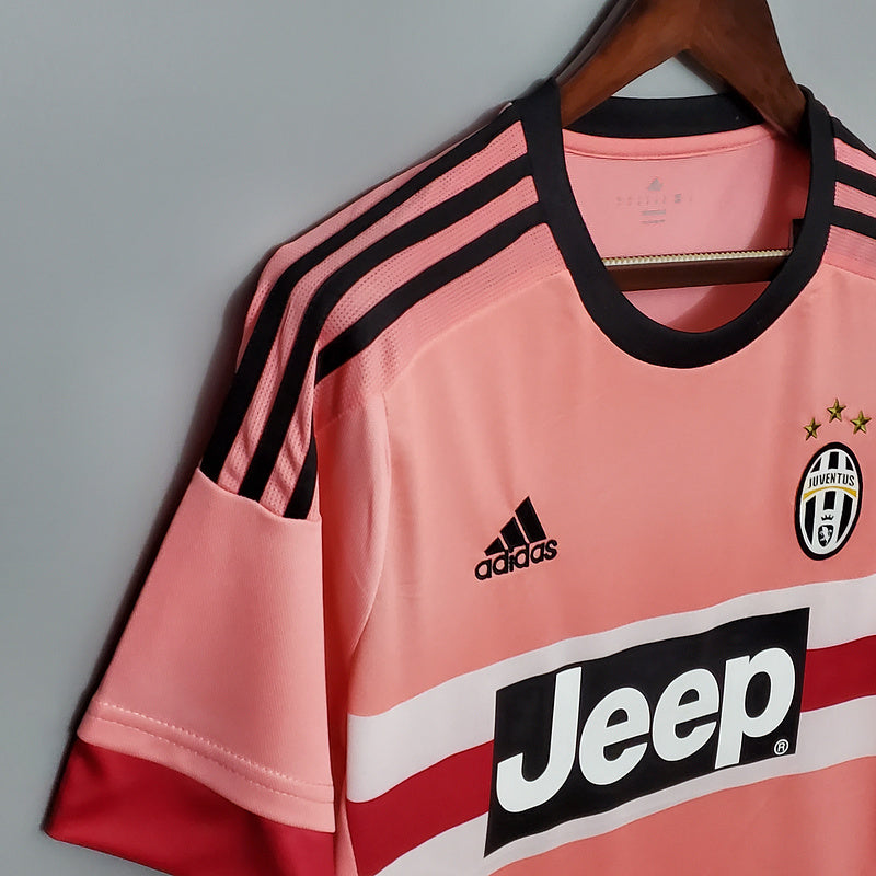 Camisa Juventus 2015/16 Rosa