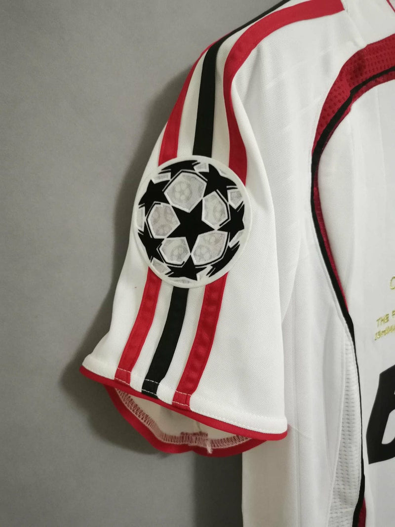 Camisa AC Milan 2006/07 Away - UCL 2007 KAKA 22 + Patchs