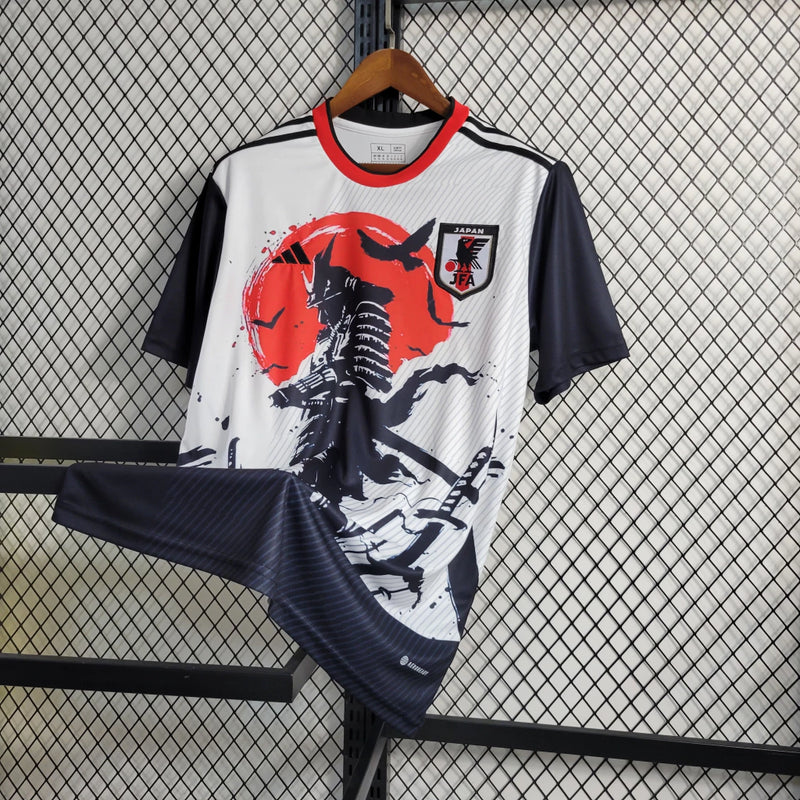 Camisa Seleção do Japão Concept Samurai 2024/25- Masculina - Modelo Torcedor - Branca