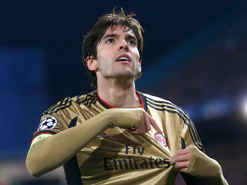 Camisa AC Milan 2013/14 -  Retrô Dourada