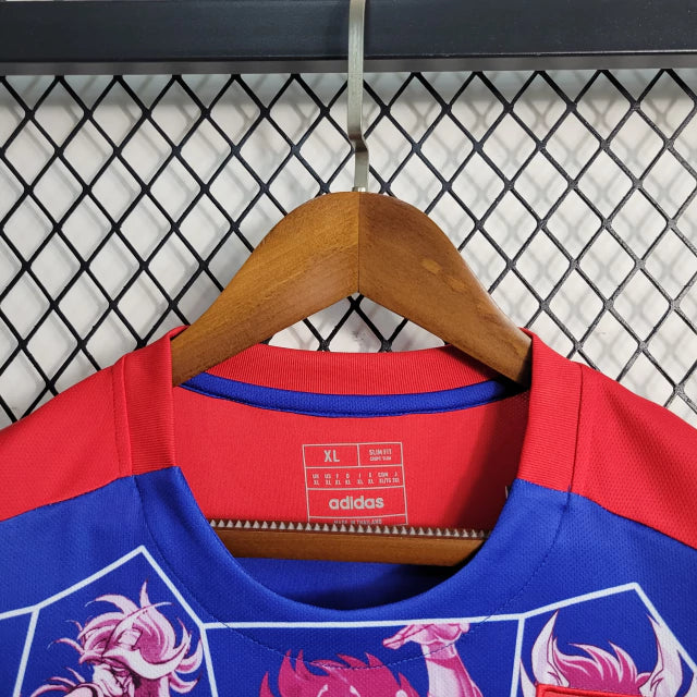 CAMISA SELEÇÃO JAPÃO SAINT SPECIAL 2023/24 TORCEDOR-ADIDAS-MASCULINA-AZUL/VERMELHO