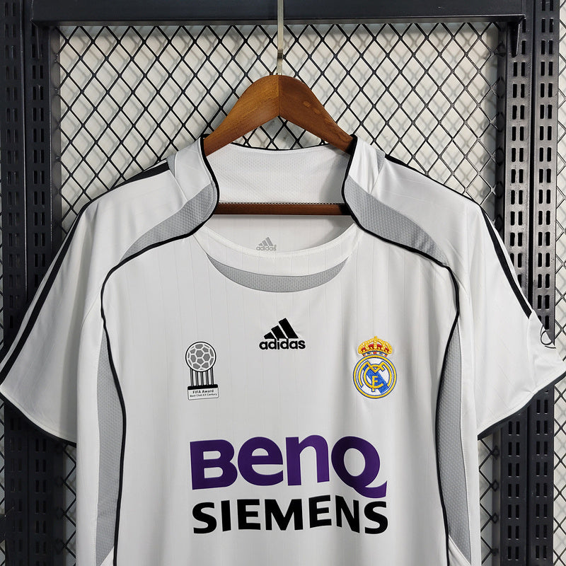 Camisa Real Madrid 2006/07 Retrô Home