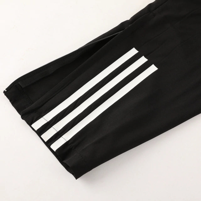 Conjunto de Corta Vento Adidas Verde e Preto / 374