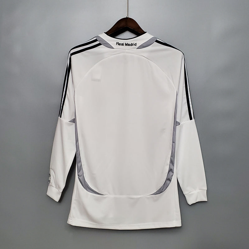 Camisa Real Madrid 2006/07 Manga Longa Home