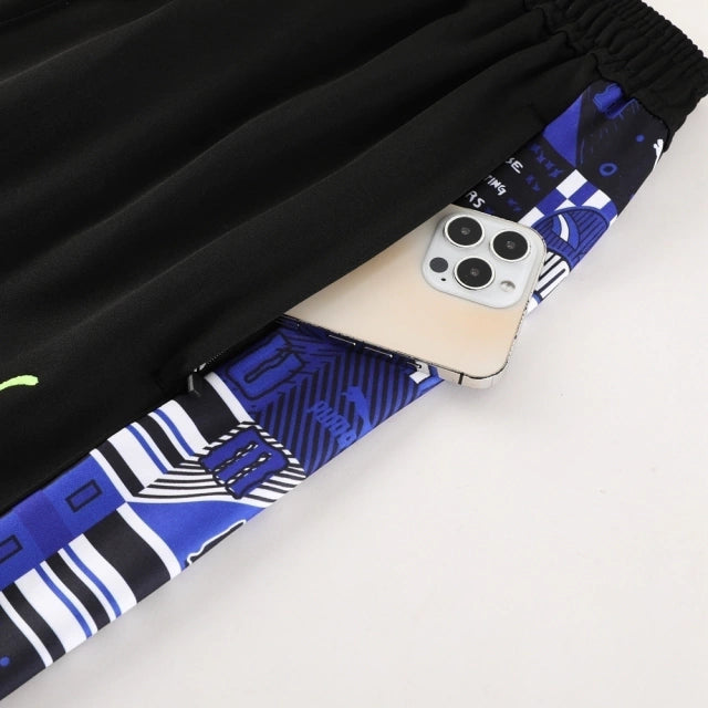 Conjunto de Agasalho Puma Azul e Preto / 734