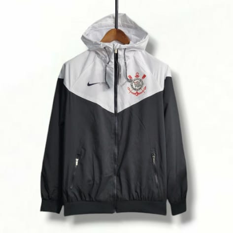 Corta Vento Corinthians 2023/24 Preto e Branco