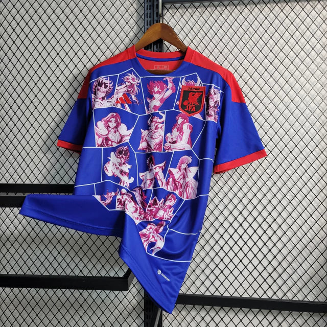 CAMISA SELEÇÃO JAPÃO SAINT SPECIAL 2023/24 TORCEDOR-ADIDAS-MASCULINA-AZUL/VERMELHO