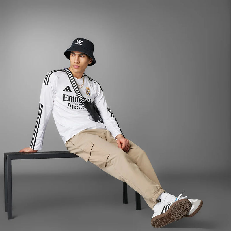 Camisa Real Madrid 2024/25  Manga Longa Torcedor Adidas