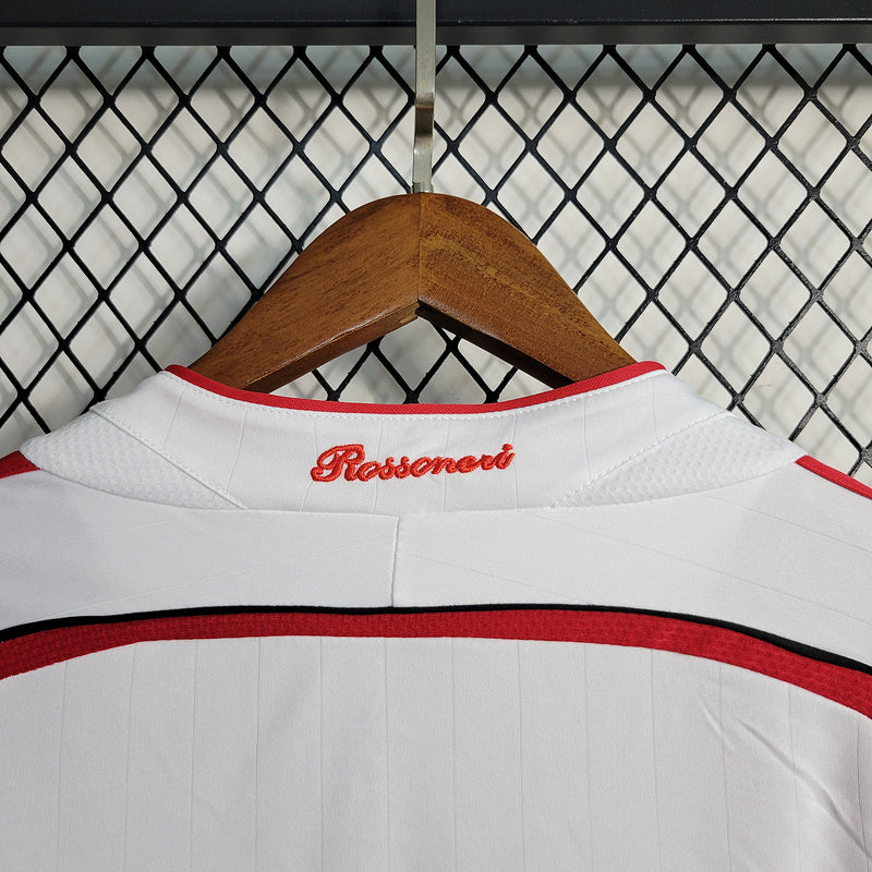 Camisa AC Milan 2007/08 Manga Longa away