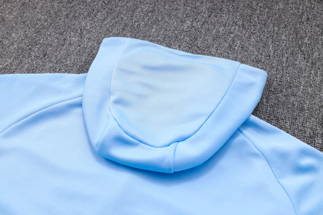 Conjunto de Moletom Nike Sportswear Tech Fleece Azul Celeste / 374