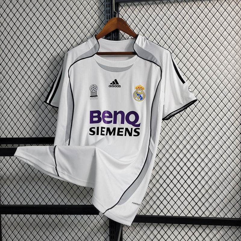 Camisa Real Madrid 2006/07 Retrô Home