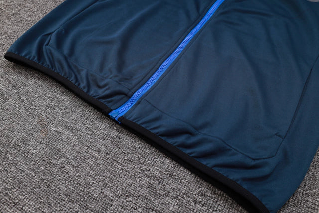 Conjunto de Moletom Nike Sportswear Tech Fleece Azul / 374