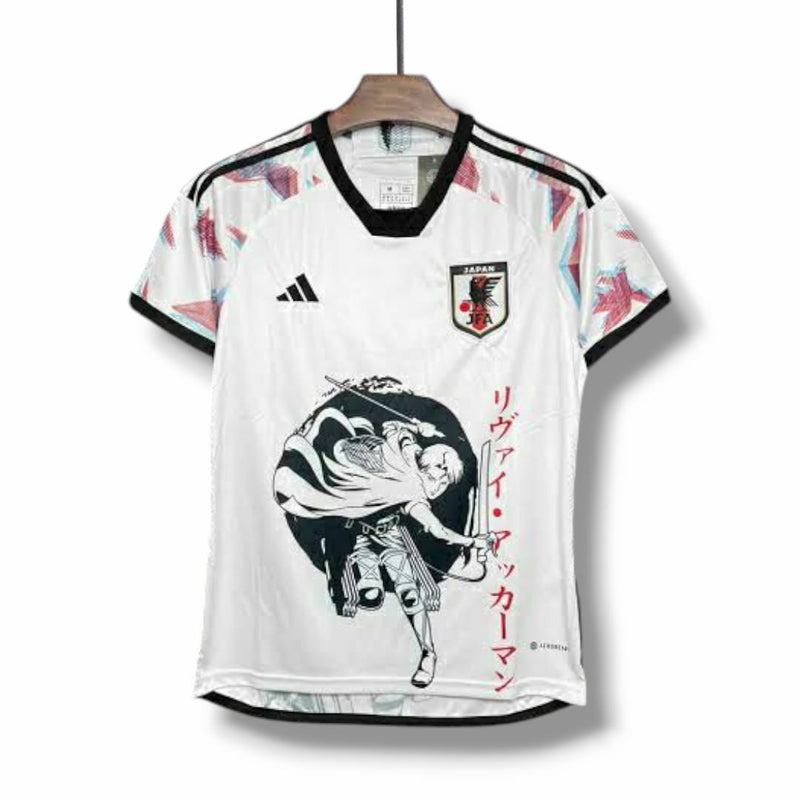 Camisa Japão Anime Attack on Titan - Levi 2024/25