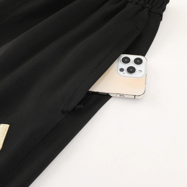 Conjunto de Agasalho Itália Branco e Preto 2023/24