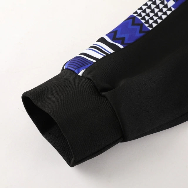Conjunto de Agasalho Puma Azul e Preto / 734