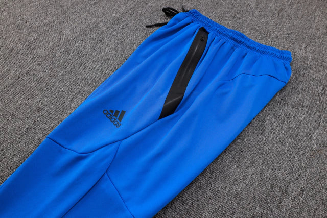 Conjunto de Corta Vento Adidas Lilás e Azul / 374
