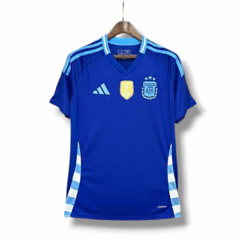 Camisa Adidas Argentina Away 2024-25 - Patch Campeão do Mundo