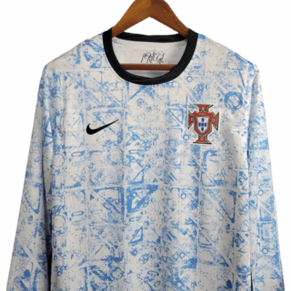 Camisa 2 Portugal EURO 2024 Manga Longa