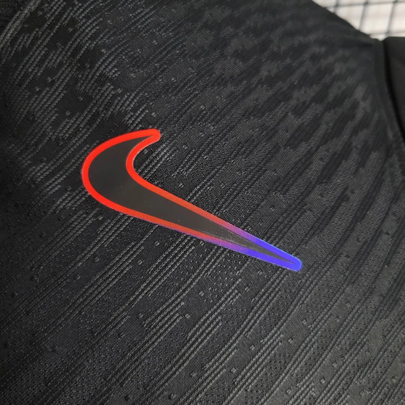 Camisa Barcelona Away 24/25 Modelo Jogador - Preta