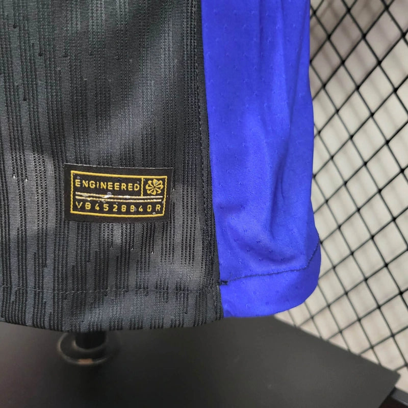 Camisa Barcelona Away 24/25 Modelo Jogador - Preta