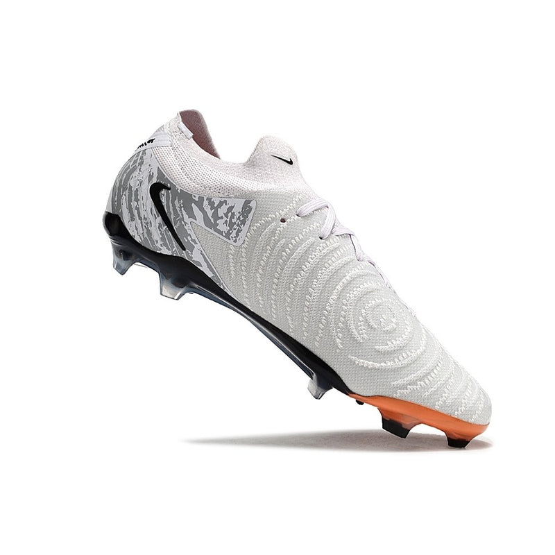 Chuteira de Campo NIKE Phantom GX2 Elite LV8 FG Cinza/Laranja