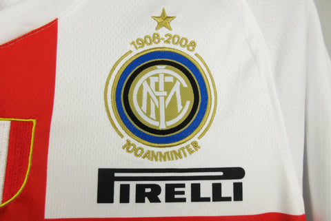 Camisa Inter de Milão 2007/08 Retrô Edição 100 anos