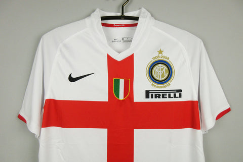 Camisa Inter de Milão 2007/08 Retrô Edição 100 anos