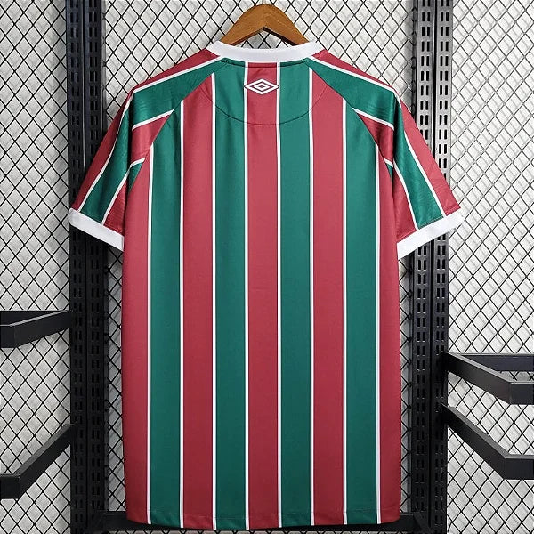 Camisa Fluminense 2023/24 Home + Patch Campeão da Libertadores
