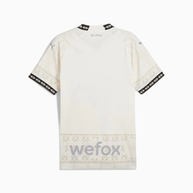 Camisa Ac Milan x Pleasures Torcedor 2024/25 Masculino- Branco