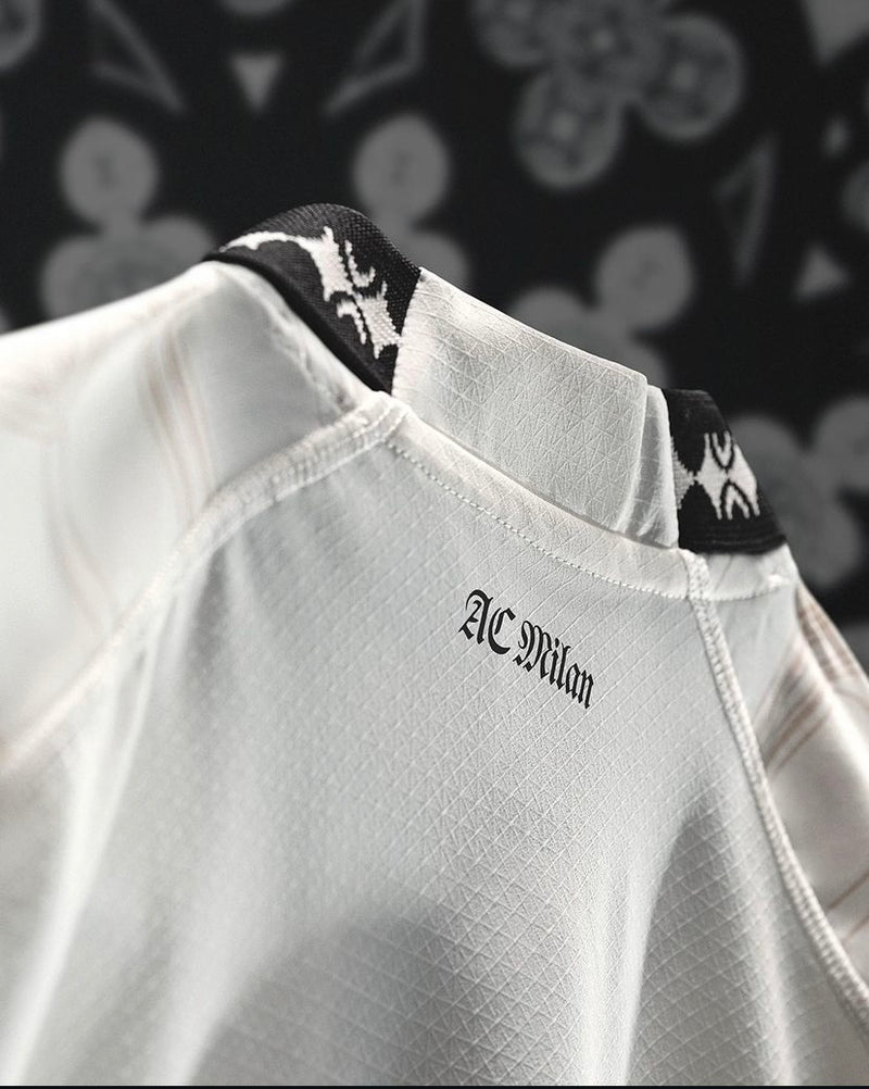 Camisa Ac Milan x Pleasures Torcedor 2024/25 Masculino- Branco