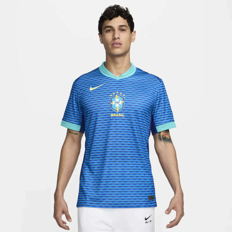 Camisa Brasil Away 2024/25  Nike Masculino - Azul