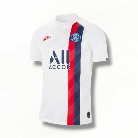 Camisa Paris Saint Germain - 2019/20 - Masculino (Retro) - Branca