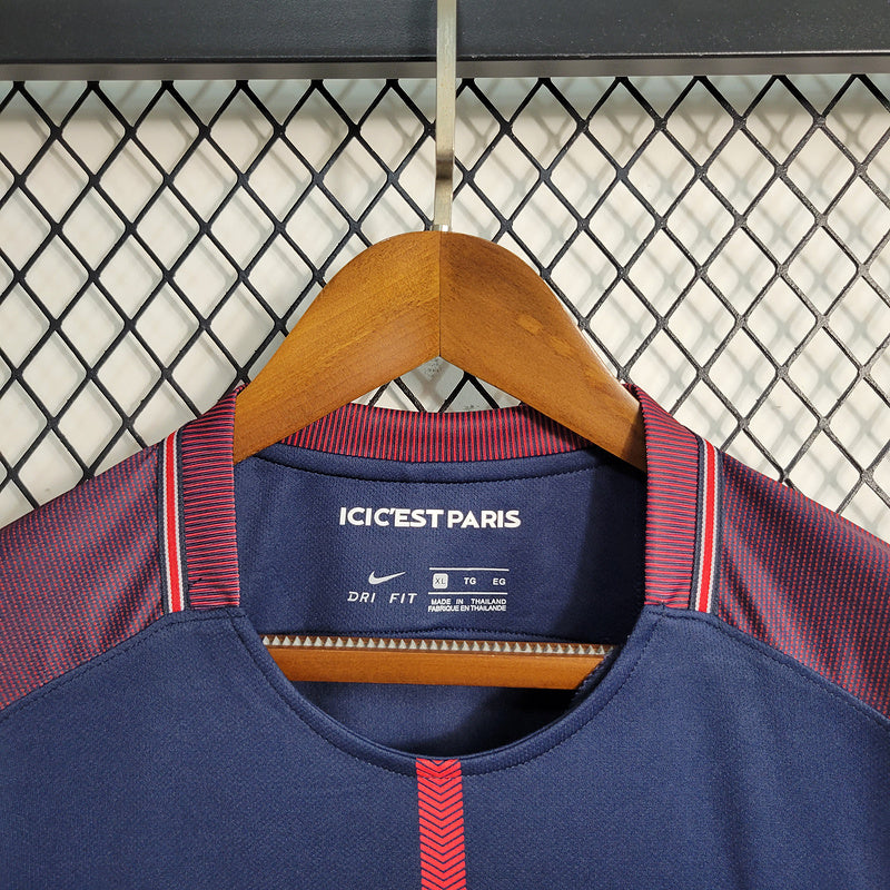 Camisa Retrô PSG 2017/18 Home Paris Saint Germain