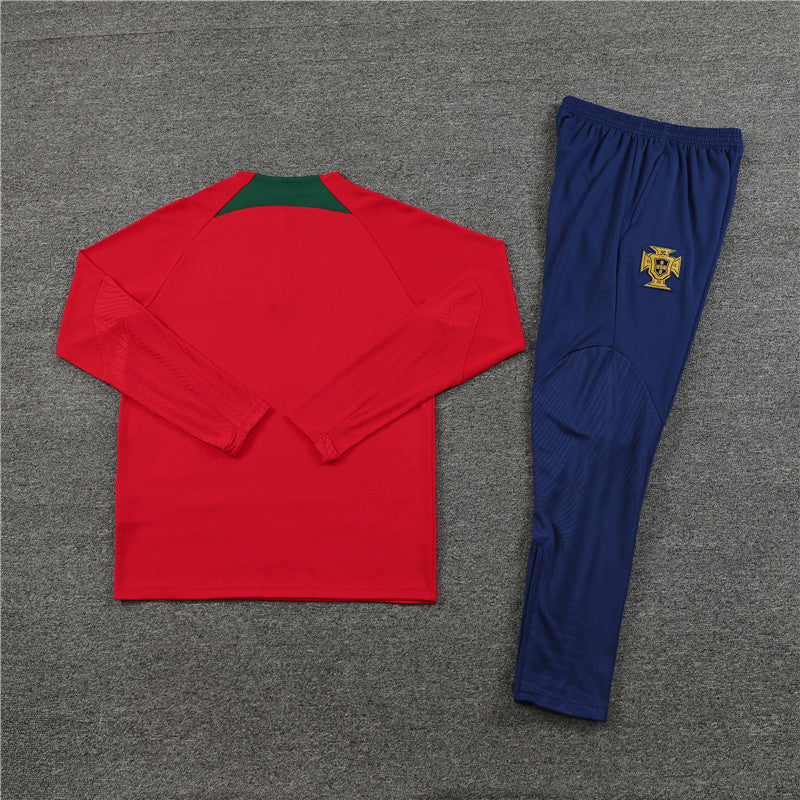 Conjunto de Treino Portugal 23/24 Vermelho
