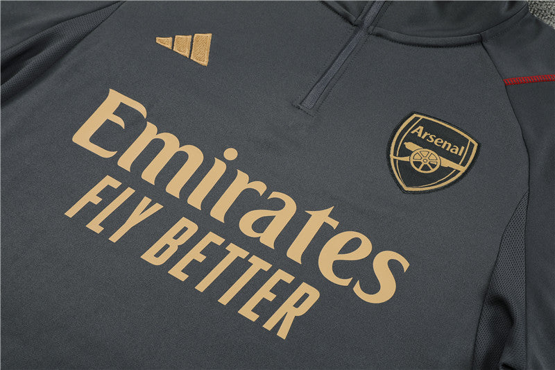 Conjunto de Treino Arsenal 23/24 Cinza