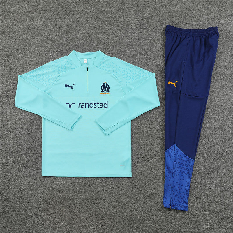 Conjunto de Treino Olympique de Marseille 23/24 Home