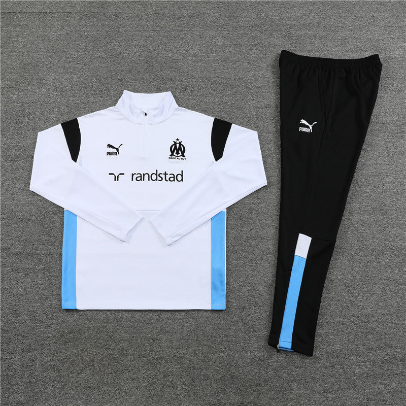 Conjunto de Treino Olympique de Marseille 23/24 Branco