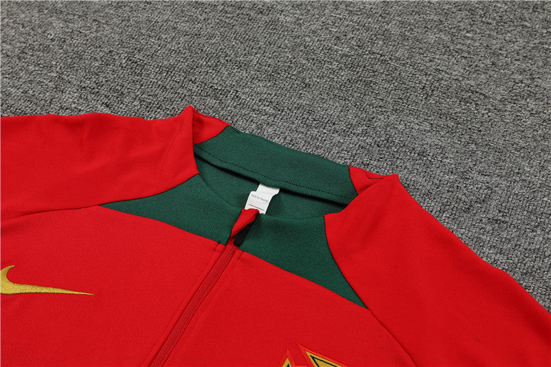Conjunto de Treino Portugal 23/24 Vermelho
