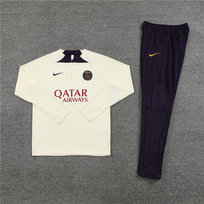 Conjunto de Treino PSG 23/24 Branco