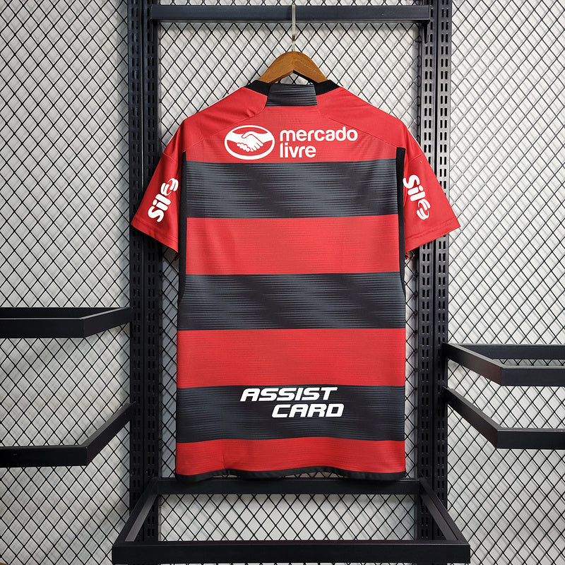 Camisa Flamengo 2023/24 Home Full patrocínio