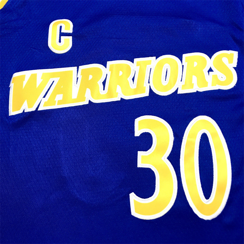 Golden State Warriors- Curry 30 azul NBA