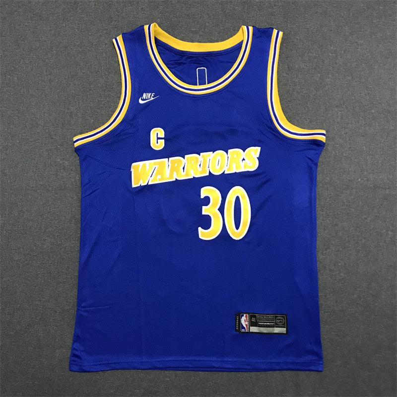 Golden State Warriors- Curry 30 azul NBA