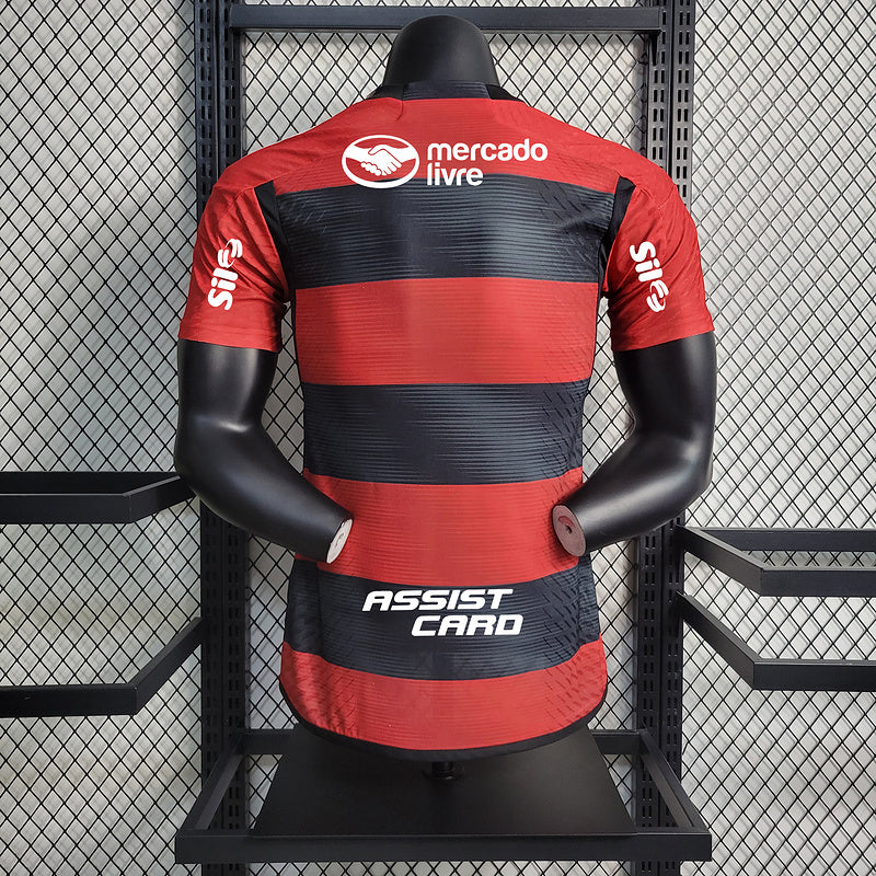 Camisa Flamengo 2023/24 Home Player Versão Full patrocínio